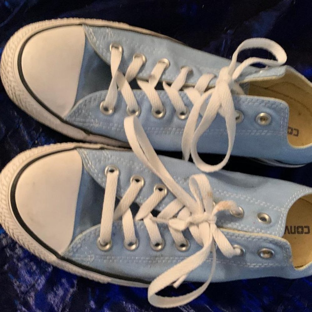 Light Blue Chucks!